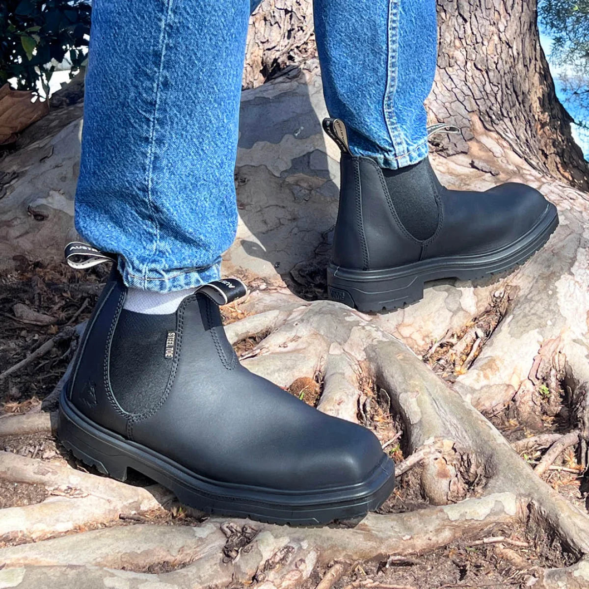 Steel Blue Hobart Square Toe