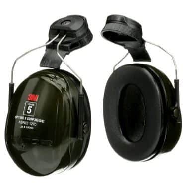 3M Peltor H520P3G  Helmet Earmuff