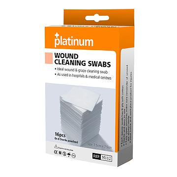 Platinum Non Woven Gauze Swabs 7.5 x 7.5cm Pack 8