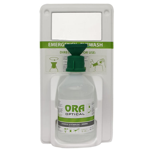 Wall Mounted Eyewash Station, 1X 500ml
