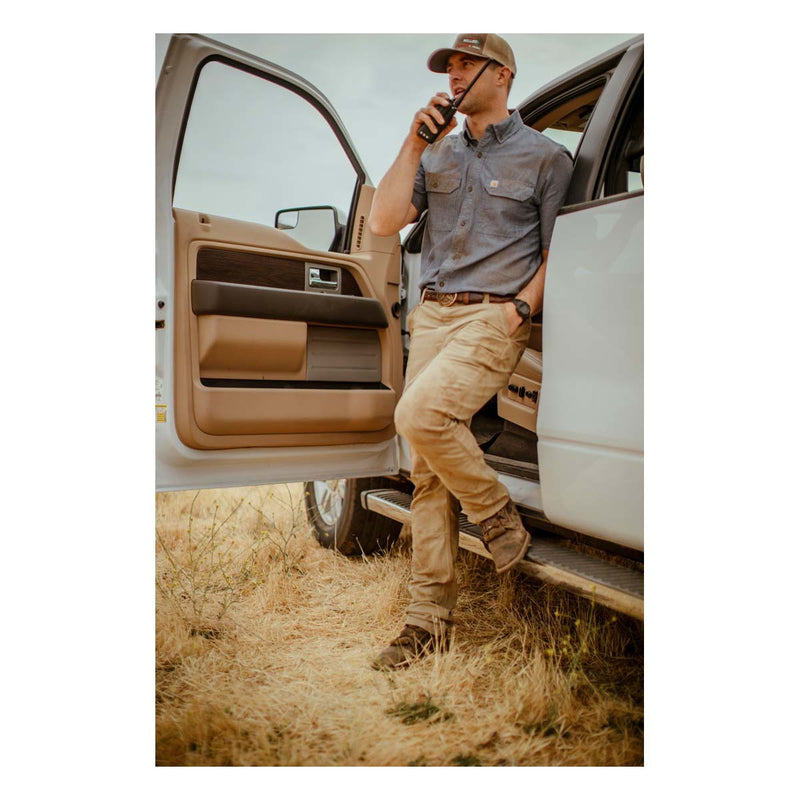 Carhartt B01 LOOSE FIT FIRM DUCK DOUBLE-FRONT UTILITY WORK PANT - EXT sizes