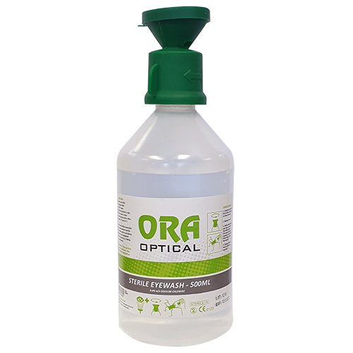 500ml Sodium Chloride Eyewash Bottle