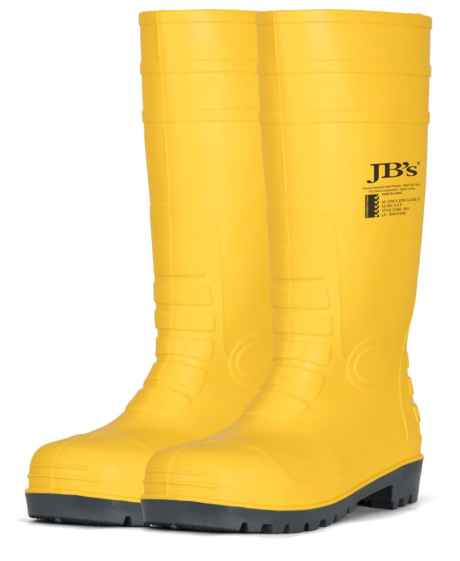 9G1 Safety Gumboot with Steel Midsole