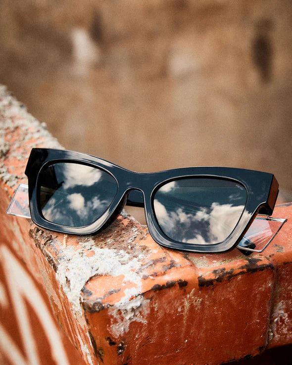 Natty Browse Black Polarised Safety Glasses