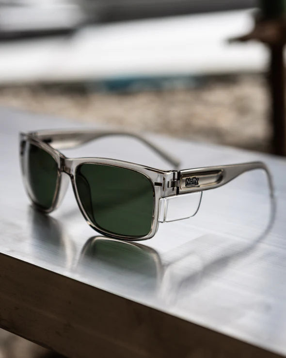 Natty BIG Kenneth Steel Polarised Safety Glasses