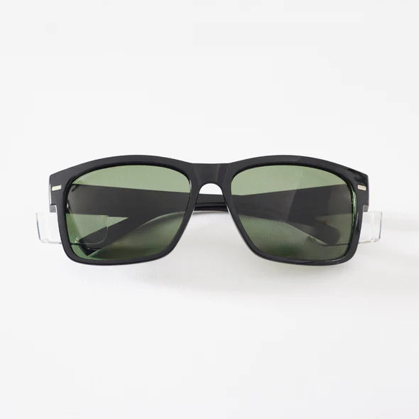 Natty BIG Kenneth Black Polarised Safety Glasses