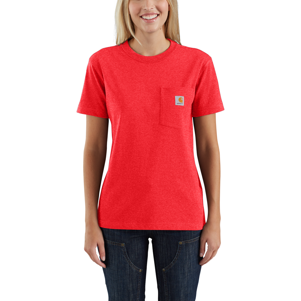 **NEW** Carhartt Iconic Womens K87 Workwear Pocket T Shirt