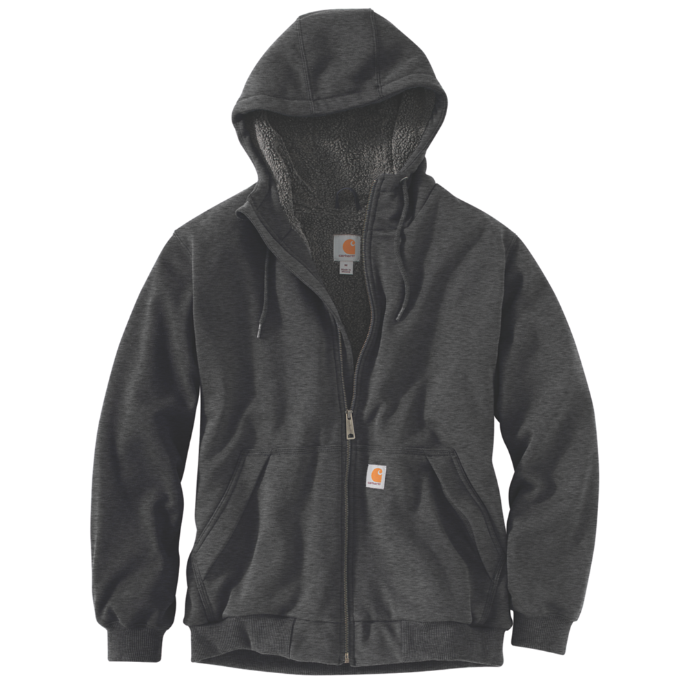 Carhartt Rain Defender™ Relaxed Fit Midweight Sherpa-Lined Full-Zip Sweatshirt