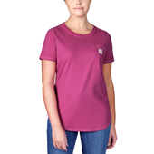 Carhartt WOMENS FORCE® Midweight short-sleeve Pocket T-Shirt