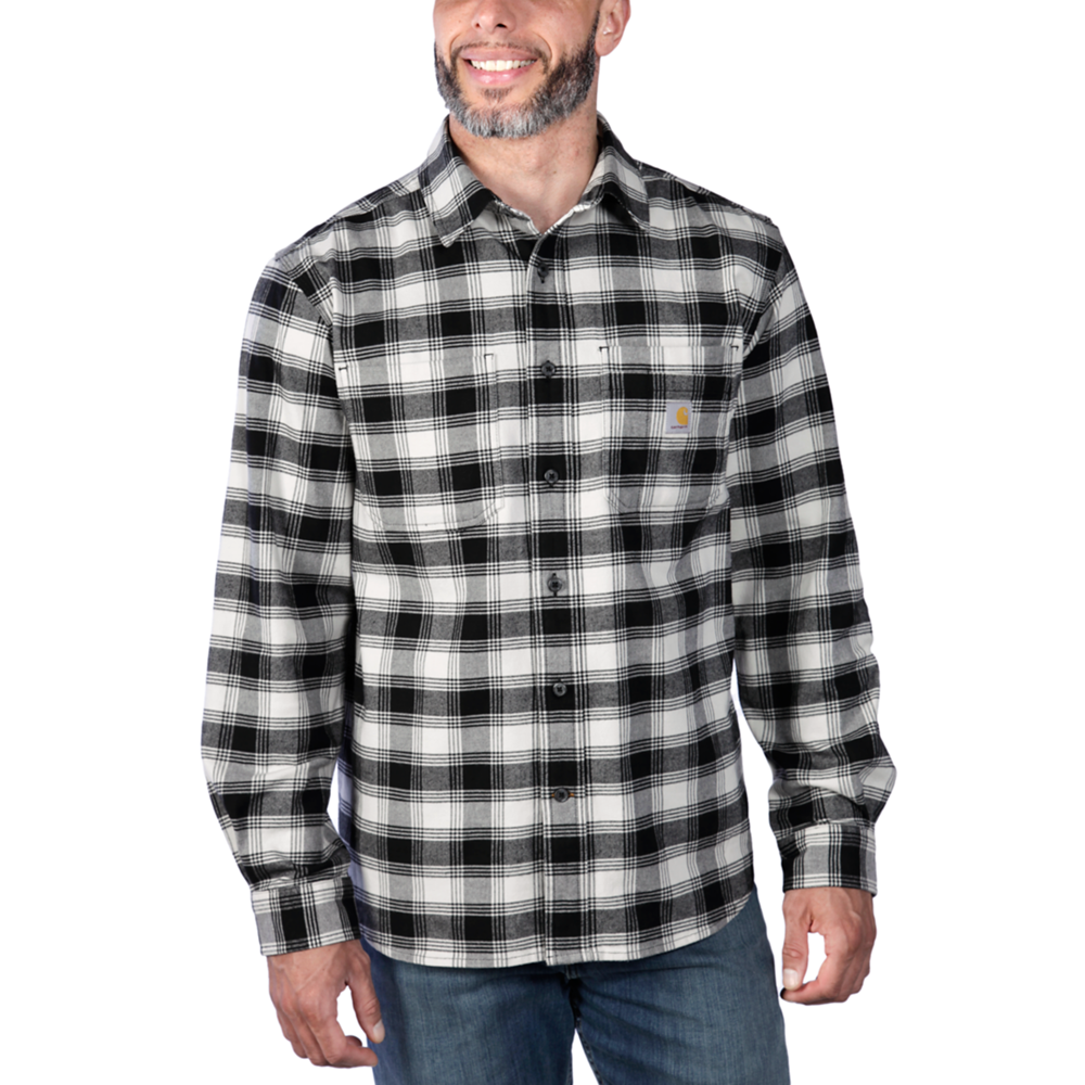 Carhartt RUGGED FLEX Relaxed Fit Midweight Long sleeve Plaid shirt (105945)