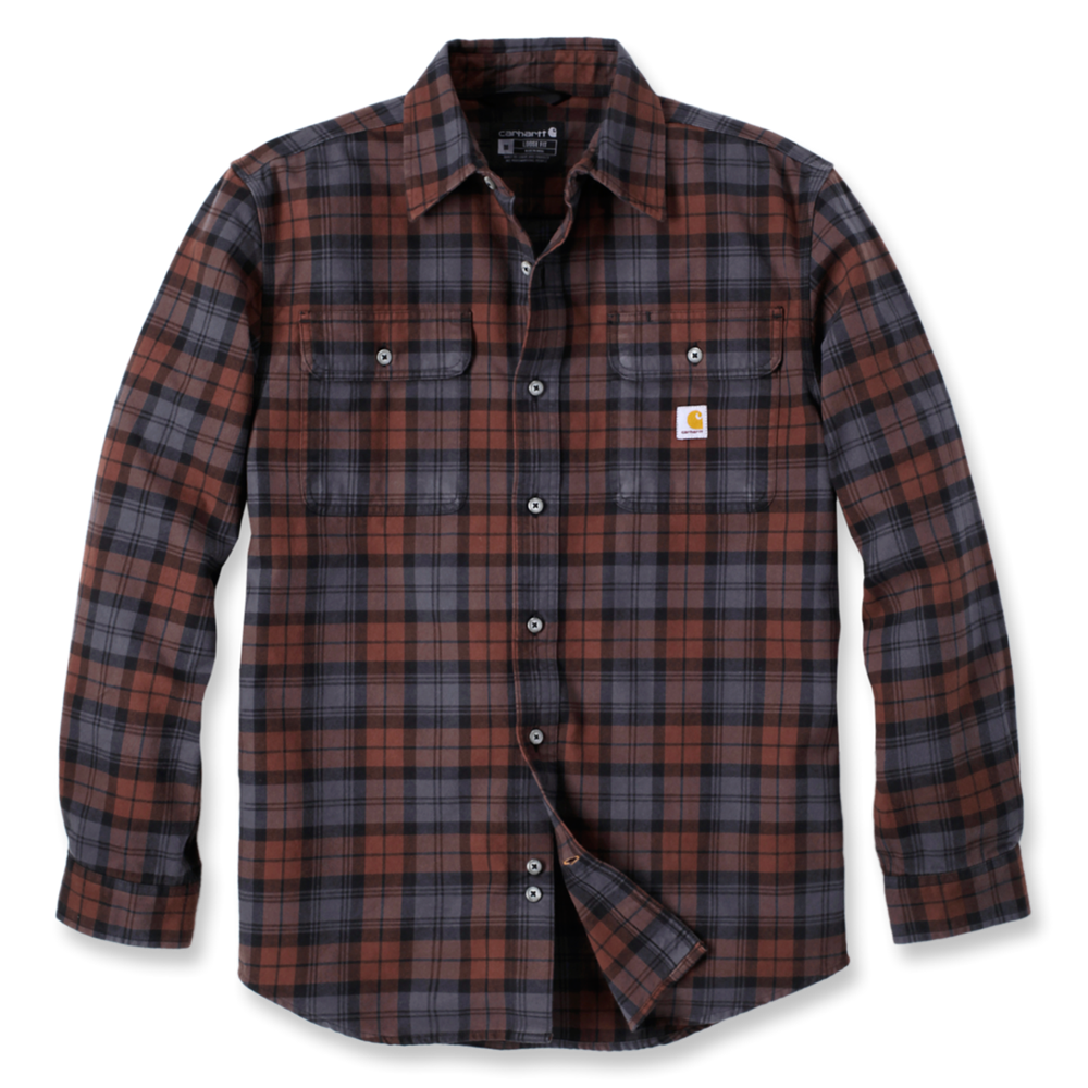 Carhartt LOOSE FIT HEAVYWEIGHT Flannel Plaid Shirt (106356)