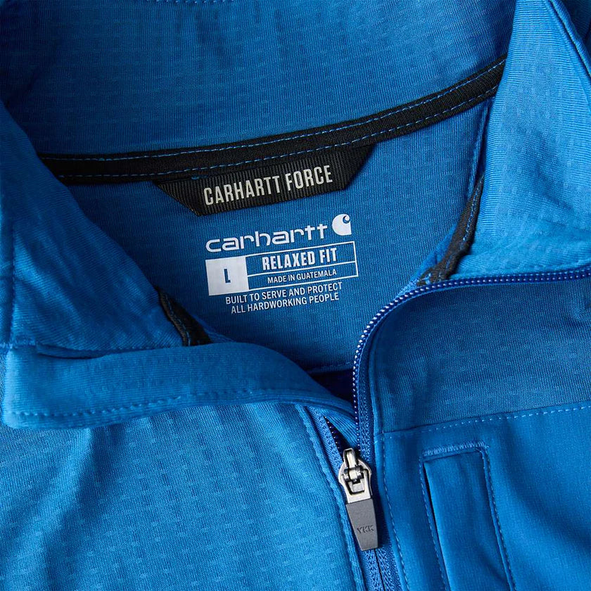 *NEW* Carhartt FORCE™ Relaxed fit Mock Neck Half Zip T-Shirt