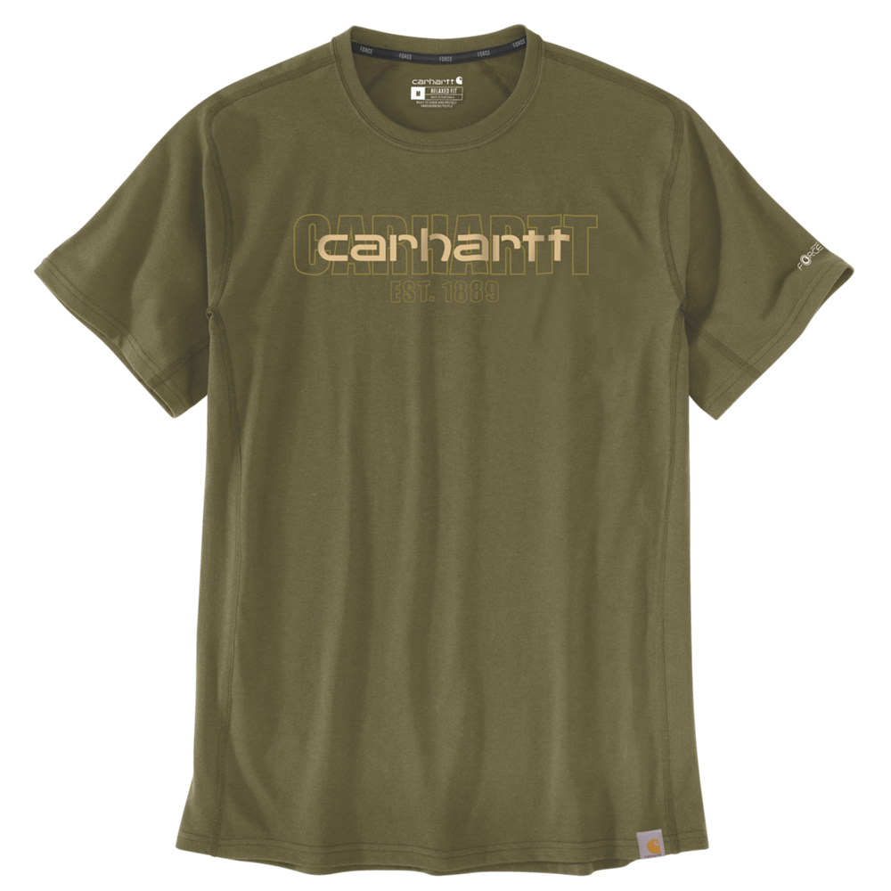 *NEW* Carhartt MIDWEIGHT Relaxed fit Logo Graphic T-Shirt