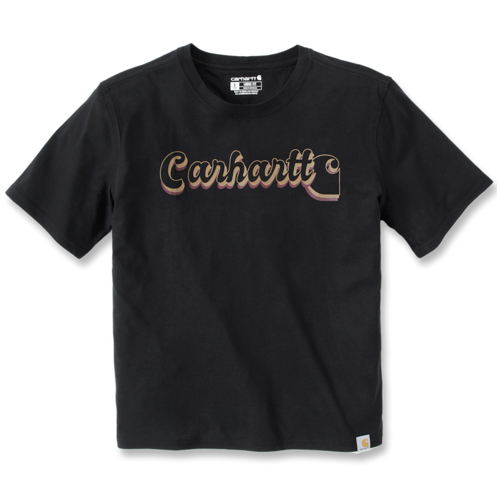 *NEW* Carhartt WOMENS Tencel™ Loose Fit Script Graphic T-Shirt