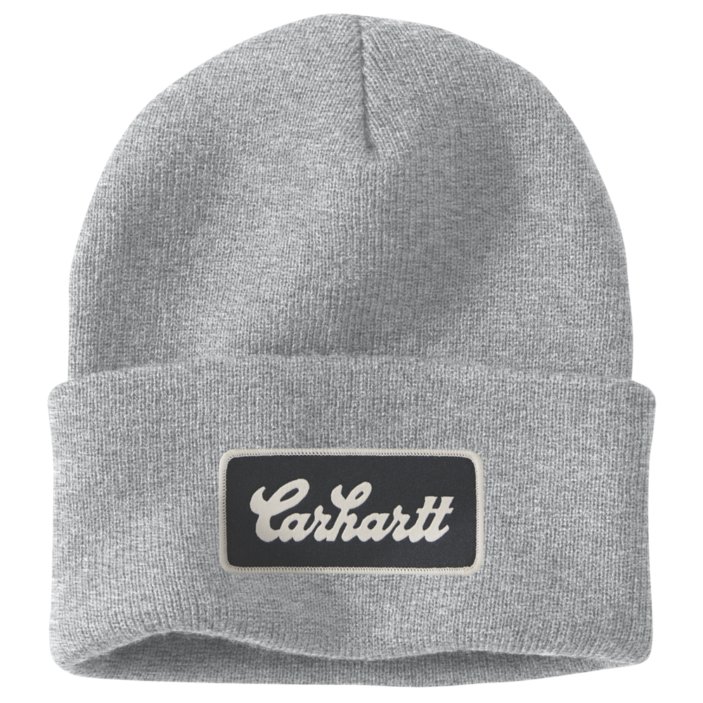 *NEW* Carhartt Knit Cuffed Script Patch Beanie
