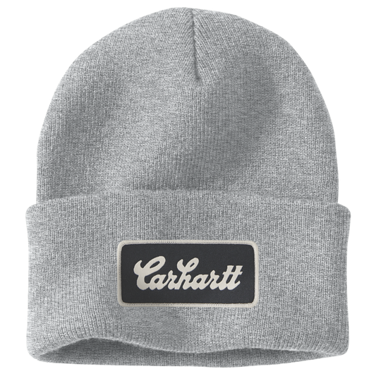 Carhartt Knit Cuffed Script Patch Beanie