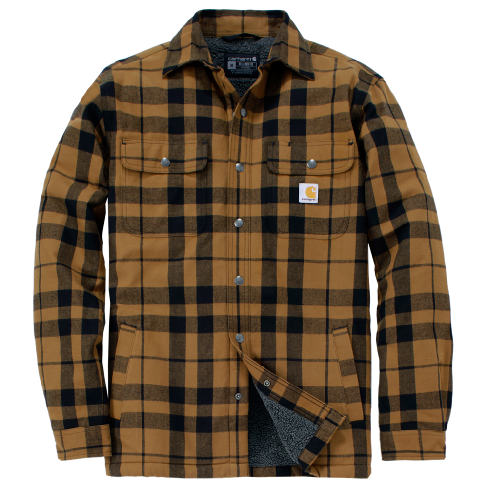 **NEW** Carhartt HUBBARD Plaid Shirt Jac