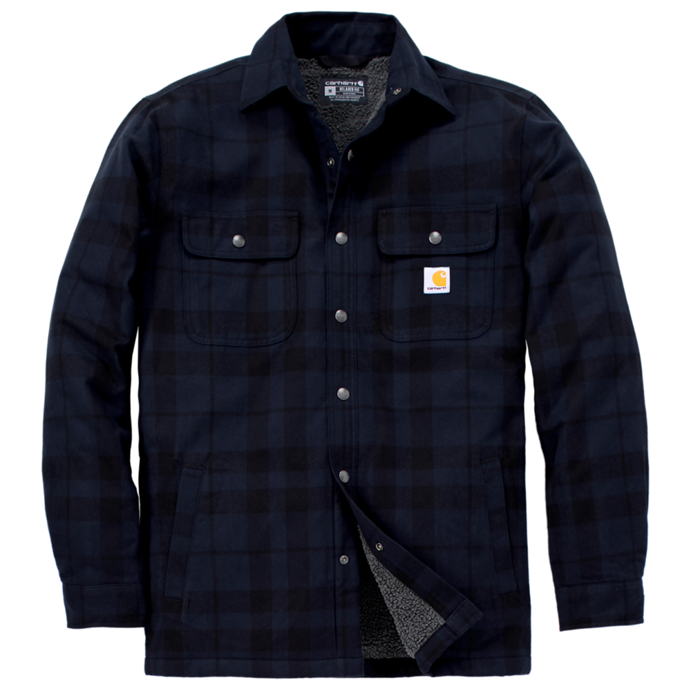 **NEW** Carhartt HUBBARD Plaid Shirt Jac
