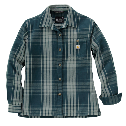 Carhartt WOMENS TENCEL™Fibre series Loose Fit Twill Plaid Shirt