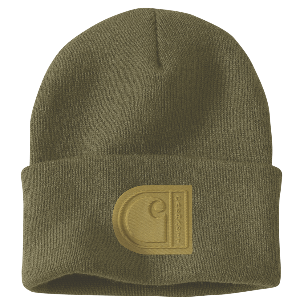*NEW* Carhartt Knit Cuffed C Patch Beanie