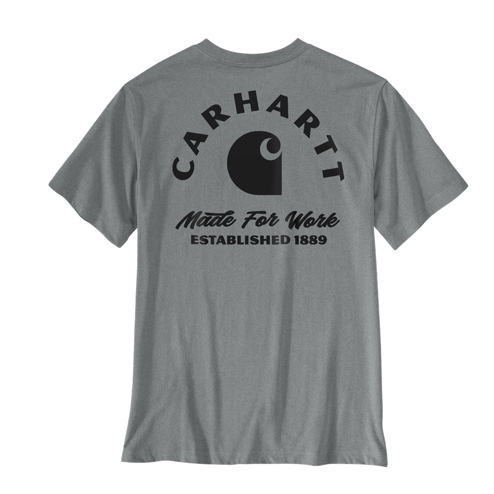 **NEW** Carhartt Irvine Relaxed Work Logo T-Shirt