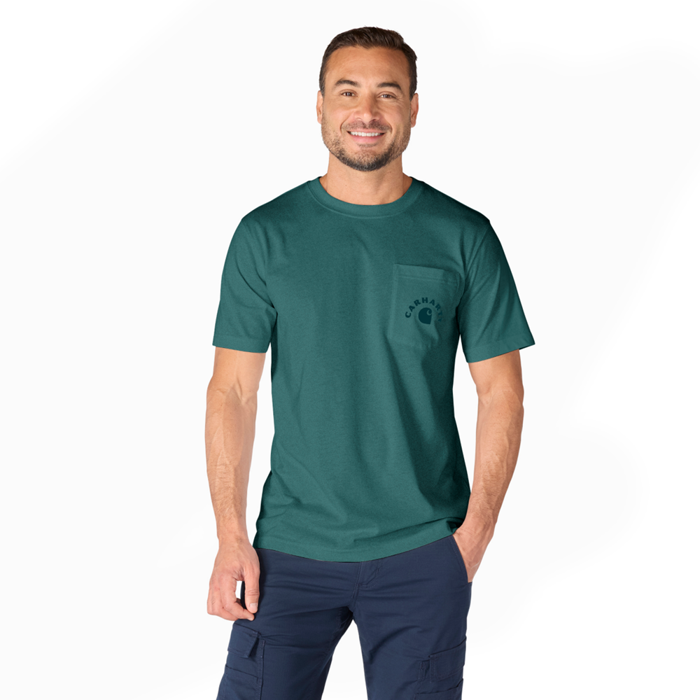 **NEW** Carhartt Irvine Relaxed Work Logo T-Shirt