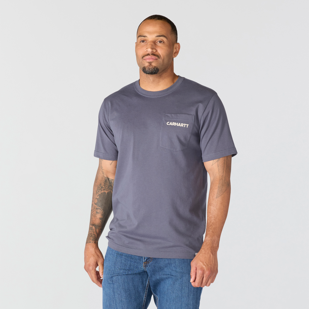 **NEW** Carhartt Irvine Relaxed BBQ Grill Logo T-Shirt