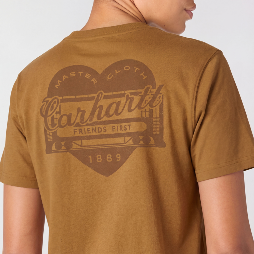 **NEW** Carhartt Irvine Relaxed Heritage Heart T-Shirt