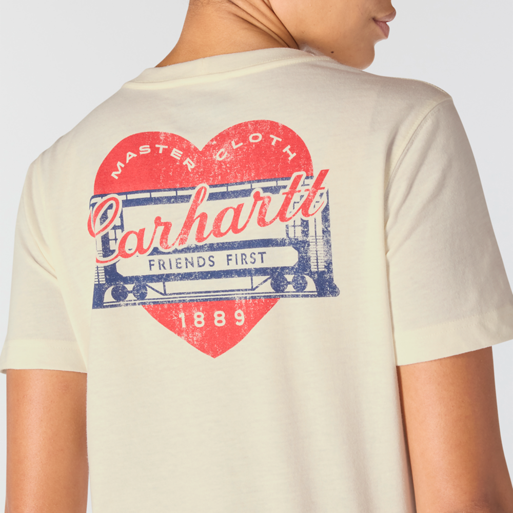 **NEW** Carhartt Irvine Relaxed Heritage Heart T-Shirt