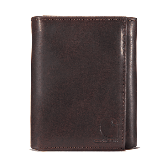 Carhartt OIL TAN LEATHER Trifold wallet