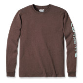 Carhartt RELAXED FIT LONG SLEEVE LOGO T-Shirt (EK231)