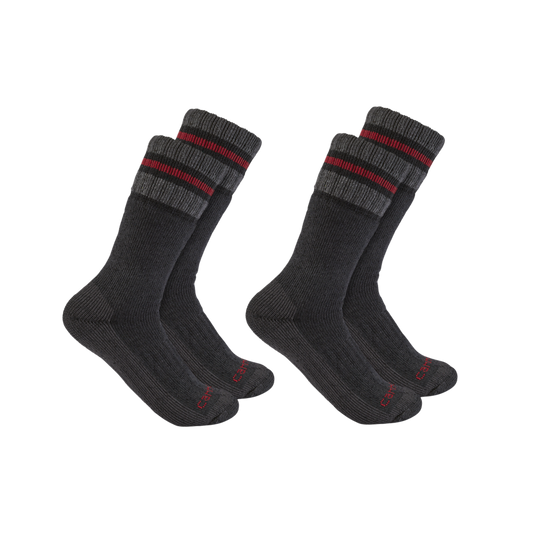 Carhartt HEAVYWEIGHT Synthetic Wool blend sock 2 pack