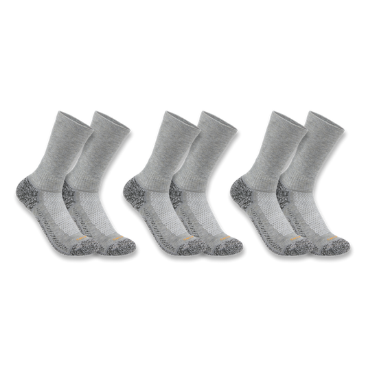 *NEW* Carhartt FORCE Midweight Crew Sock 3 pack
