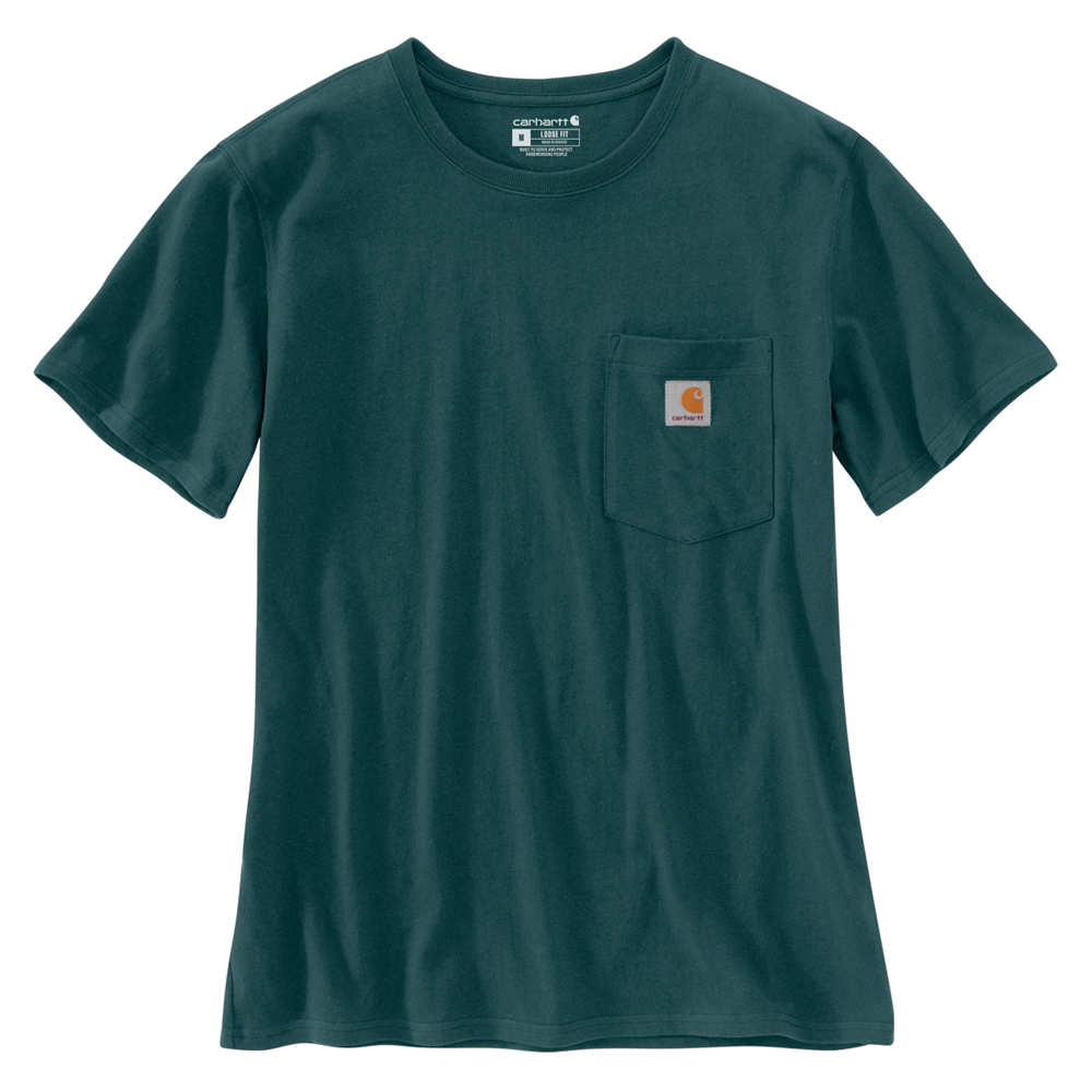 **NEW** Carhartt Iconic Womens K87 Workwear Pocket T Shirt