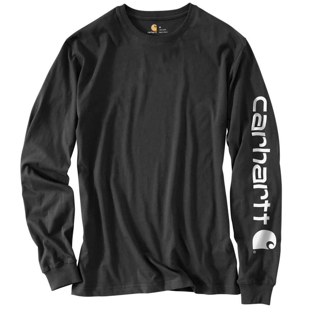 Carhartt RELAXED FIT LONG SLEEVE LOGO T-Shirt (EK231)
