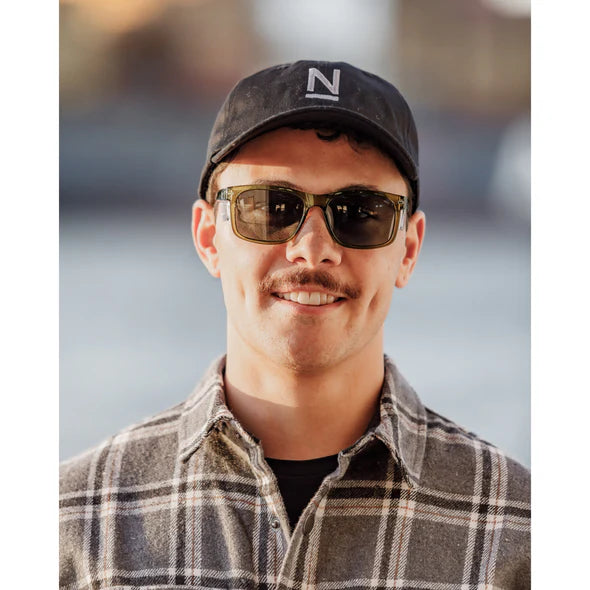 Natty Kenneth Olive Polarised Safety Glasses