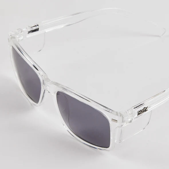 Natty Kenneth Safety Glasses, Smoke Tinted