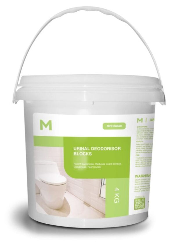 Urinal Deodorisor Block, White , 4kg