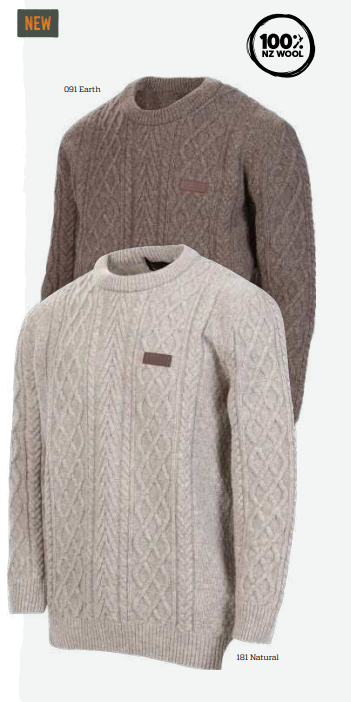 MKM Highland Sweater- 100% WOOL