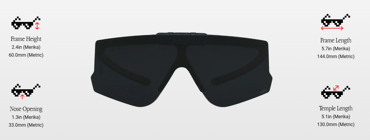 *NEW* Pit Viper - The Blacking Out Flip-Offs