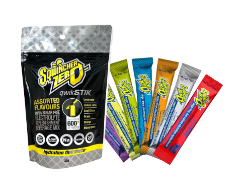 Sqwincher Qwik Stiks 10's - Mixed Flavours *NOW $15*