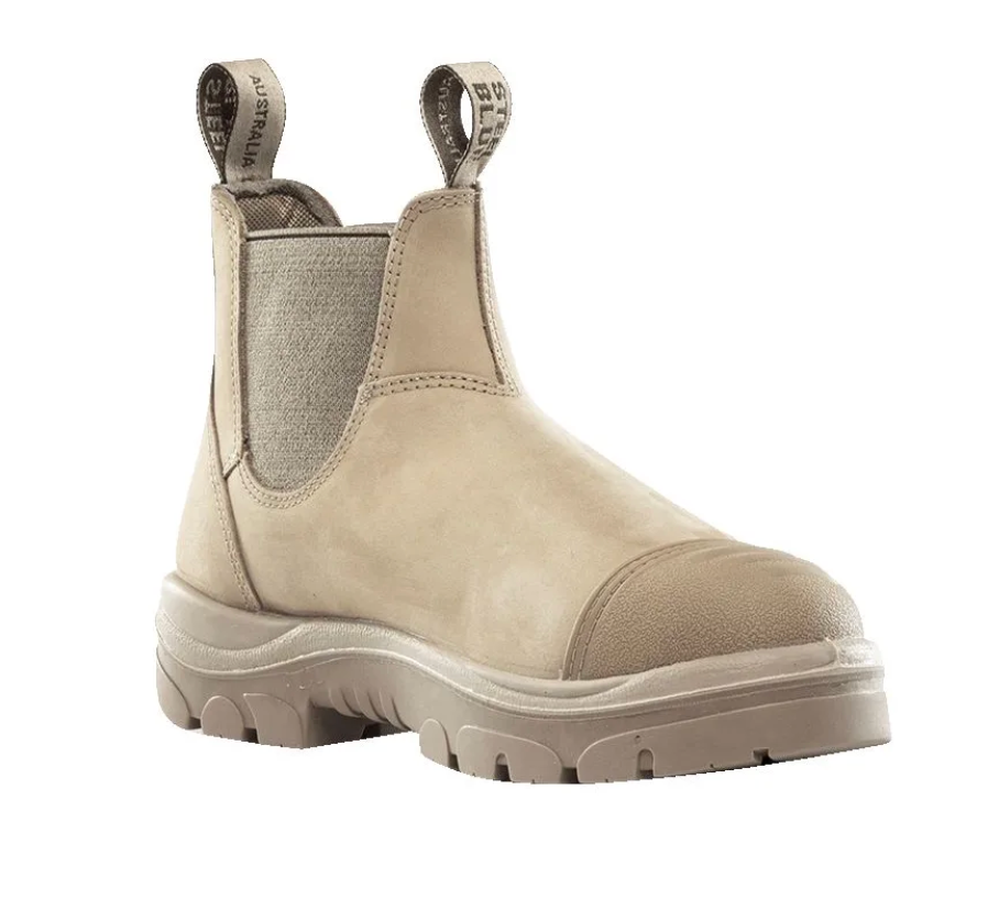 Steel Blue Hobart Slip on Work Boot (TPU Bump Cap)