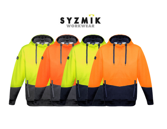 Unisex Hi Vis Textured Jacquard Hoodie ZT477