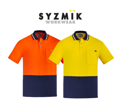 ZH435 100% Cotton Hi-Viz Polo
