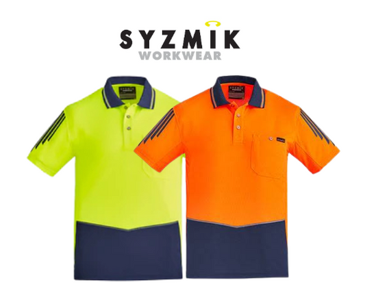 ZH315 - Mens Hi Vis Flux Short Sleeve Polo