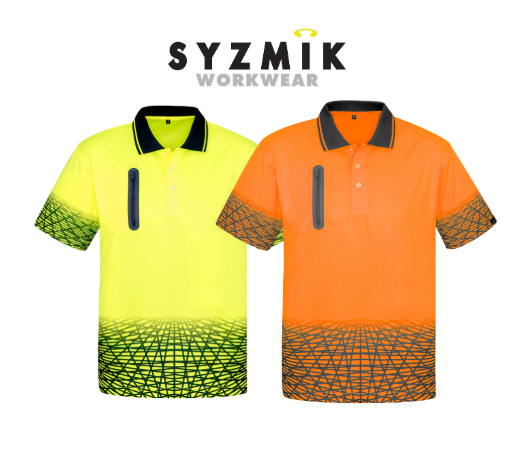 ZH300 Mens Syzmik Tracks Polo
