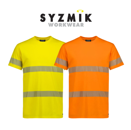 ZH510 -  Hi Vis Segmented Tape Cotton Tee Shirt