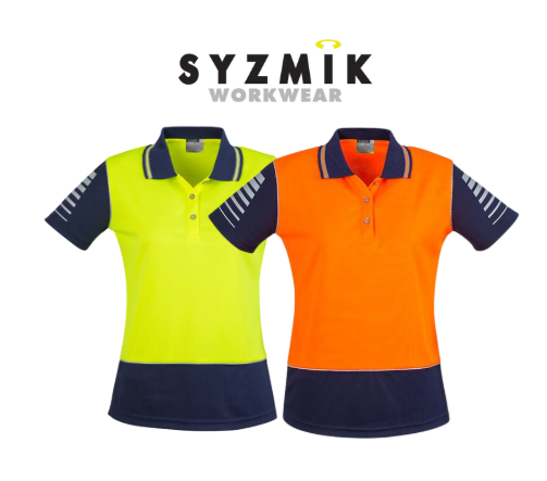 Womens Hi Vis Zone Polo - ZHL236