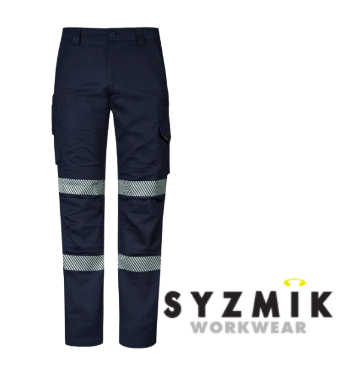 Mens Stretch Rugged Taped Pants - ZP924