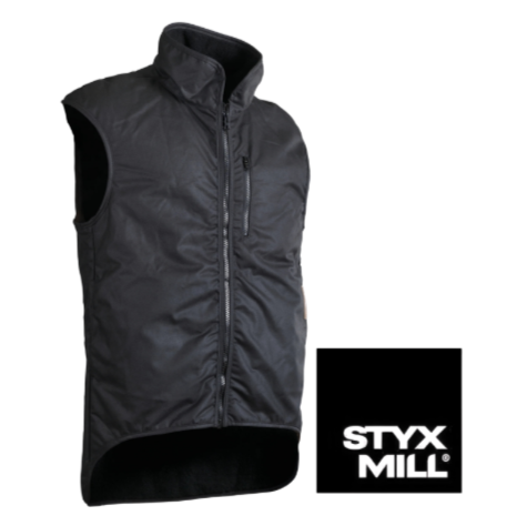 Styx Oilskin Fur Lined Vest